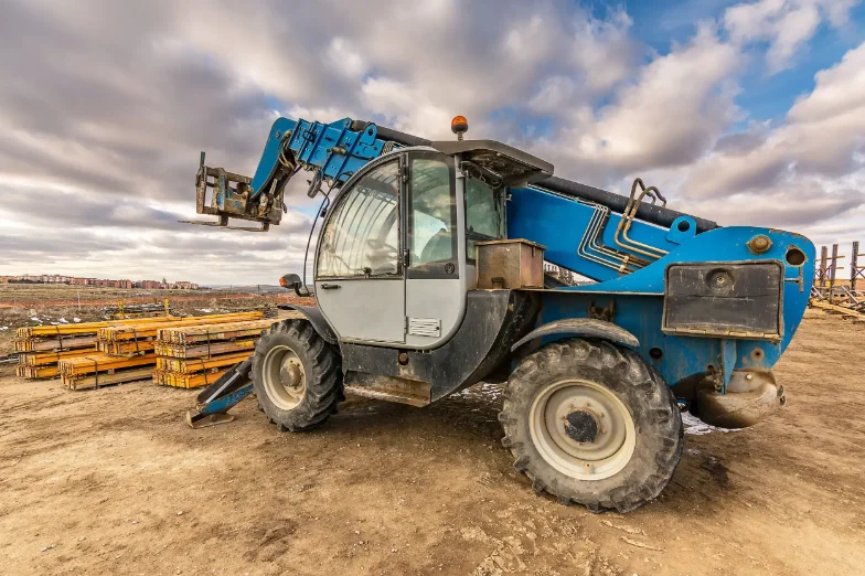 Rough Terrain Forklift Visual