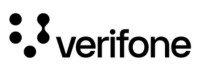 Verifone black text logo