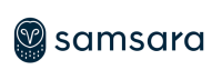 Navy blue Samsara logo