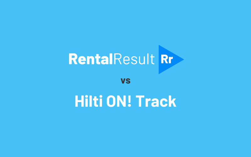 RentalResult vs Hilti ON! Track