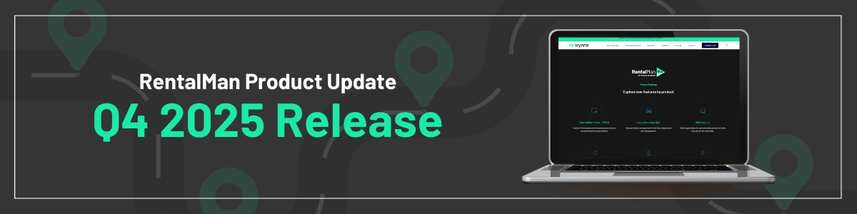 RentalMan Release Notes - Q4 2025